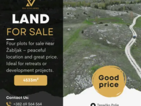 Sale, land lot, 4533m², Tepačko polje, Žabljak