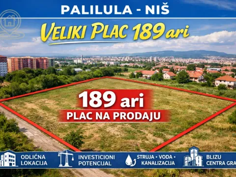 Zemljište in Palilula