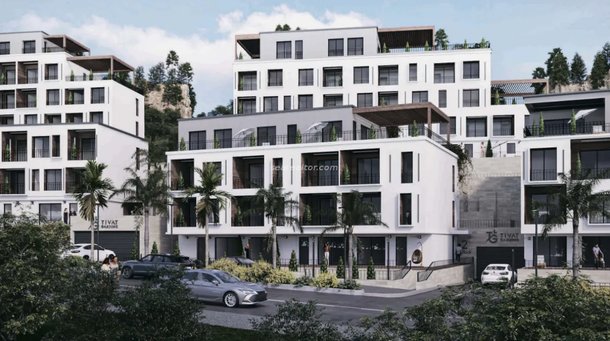 Prodaja, jednosoban stan, 43m², Tivat, Crna Gora