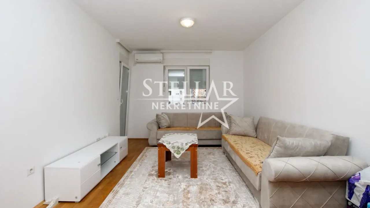 Izdavanje, jednosoban stan, 50m², Stari Aerodrom, Podgorica