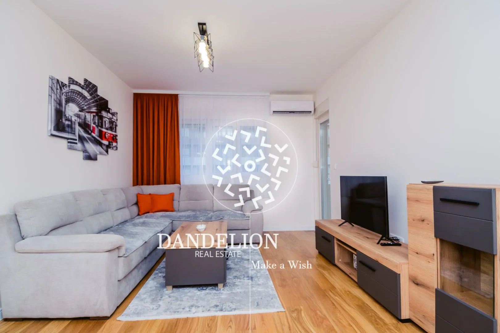 Rent, one bedroom apartment, 59m², Central Point, Podgorica