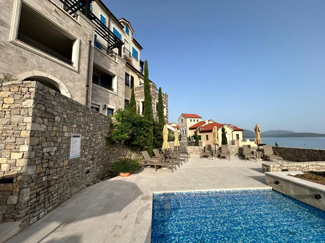 Daily-rent, studio apartment, 52m², Luštica Bay, Tivat