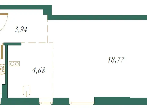 Prodaja, stan, 27m², Kolašin, Crna Gora - image 3