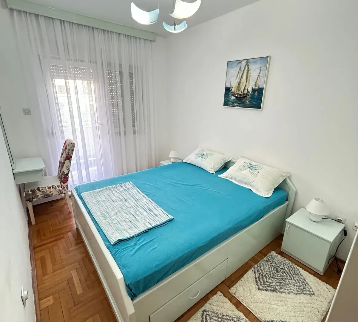 Izdavanje, dvosoban stan, 60m², Preko Morače, Podgorica