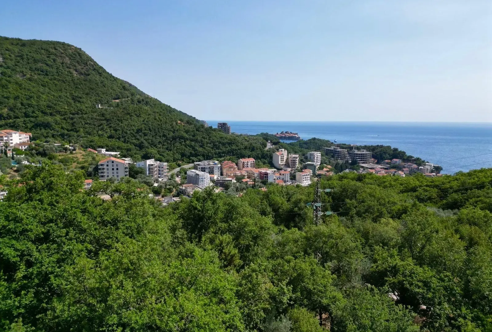 Prodaja, plac, 1295m², Sveti Stefan, Budva