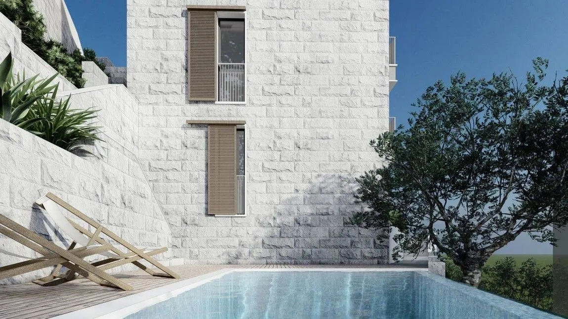 Sale, one bedroom apartment, 45m², Pržno, Budva