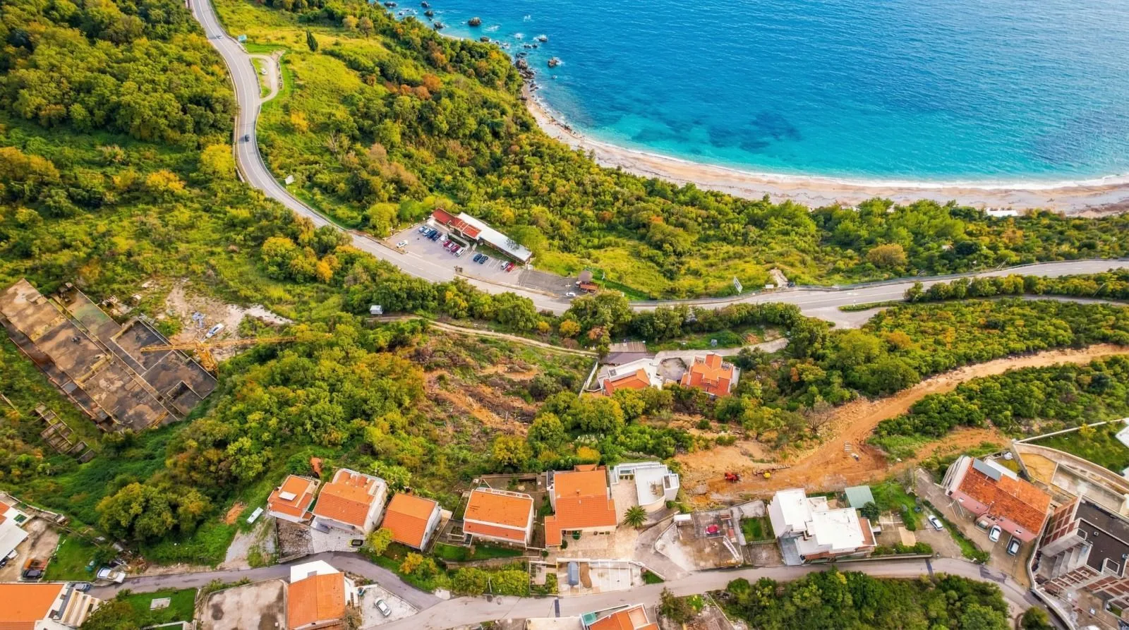 Prodaja, plac, 500m², Prijevor, Budva