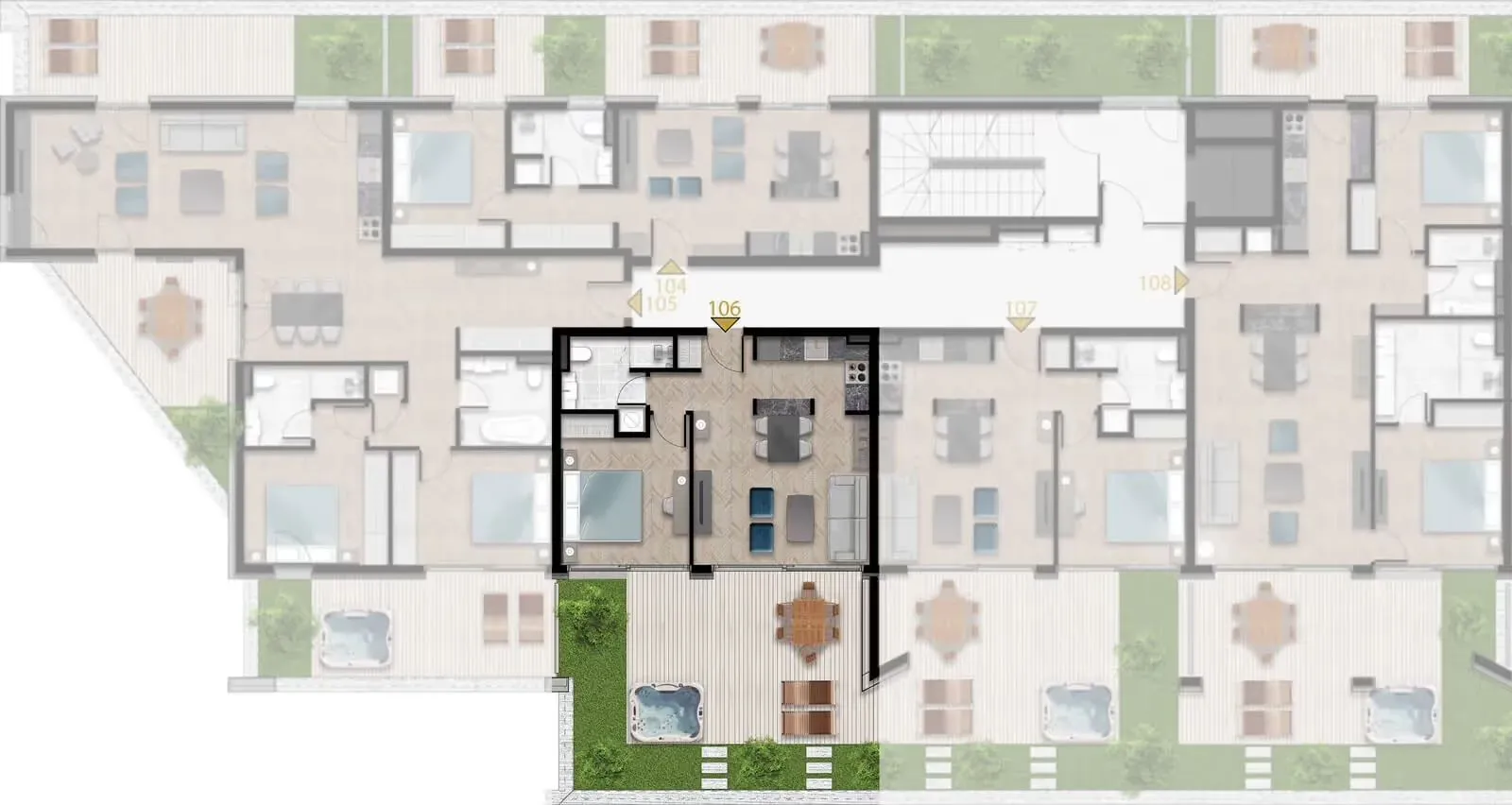 Prodaja, jednosoban stan, 88m², Porto Montenegro, Tivat