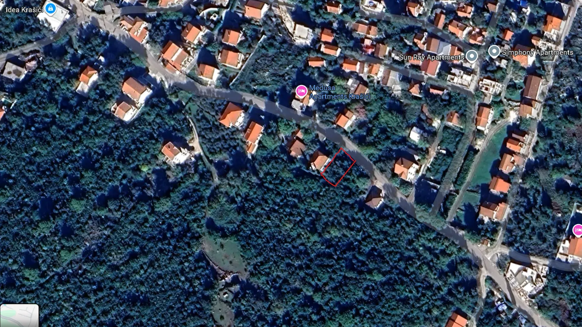 Prodaja, plac, 359m², Krašići, Tivat