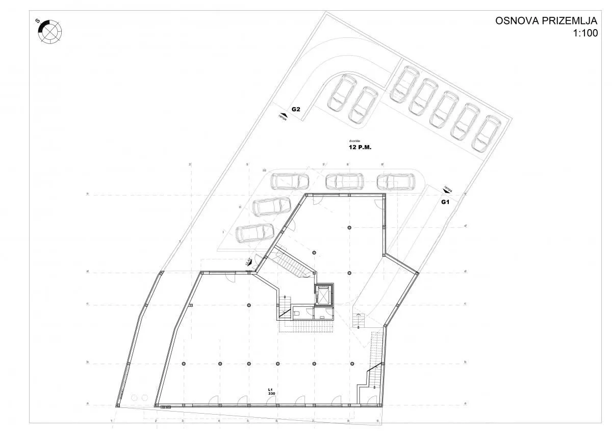 Rent, office space, 327m², Socijalno, Novi Sad Sve Podlokacije