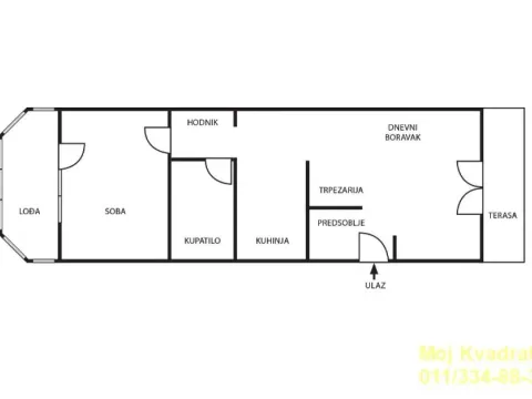 Prodaja, dvosoban stan, 54m², Kalenić Pijaca, Vračar Sve Podlokacije - image 16