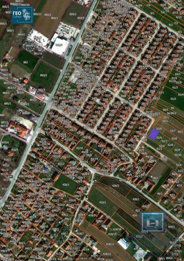 Sale, land lot, 500m², Trnava, Jagodina
