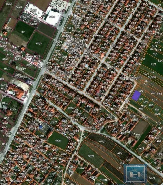 Prodaja, plac, 500m², Trnava, Jagodina