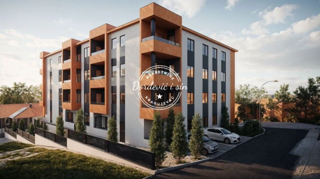 Prodaja, dvosoban stan, 43m², Aerodrom, Kragujevac