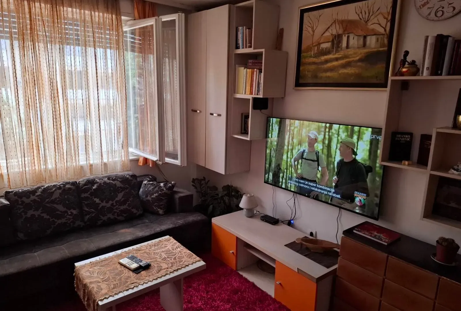 Izdavanje, jednosoban stan, 45m², Preko Morače, Podgorica