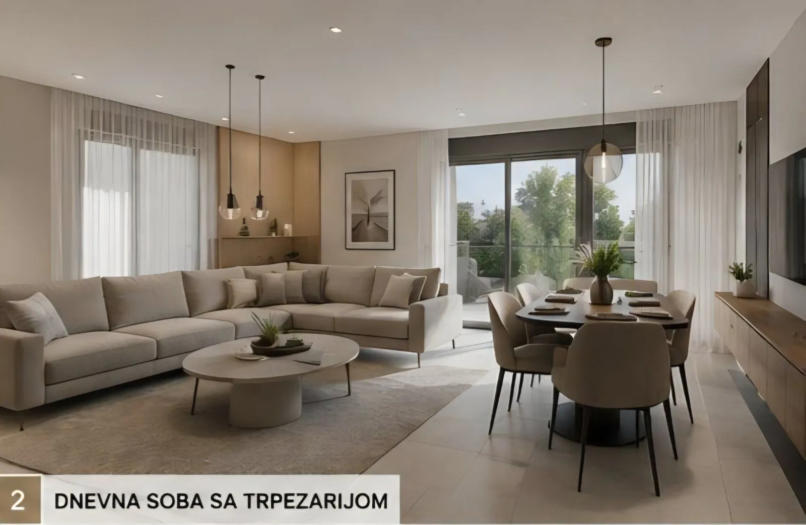 Sale, two bedroom apartment, 62m², Budva, Crna Gora