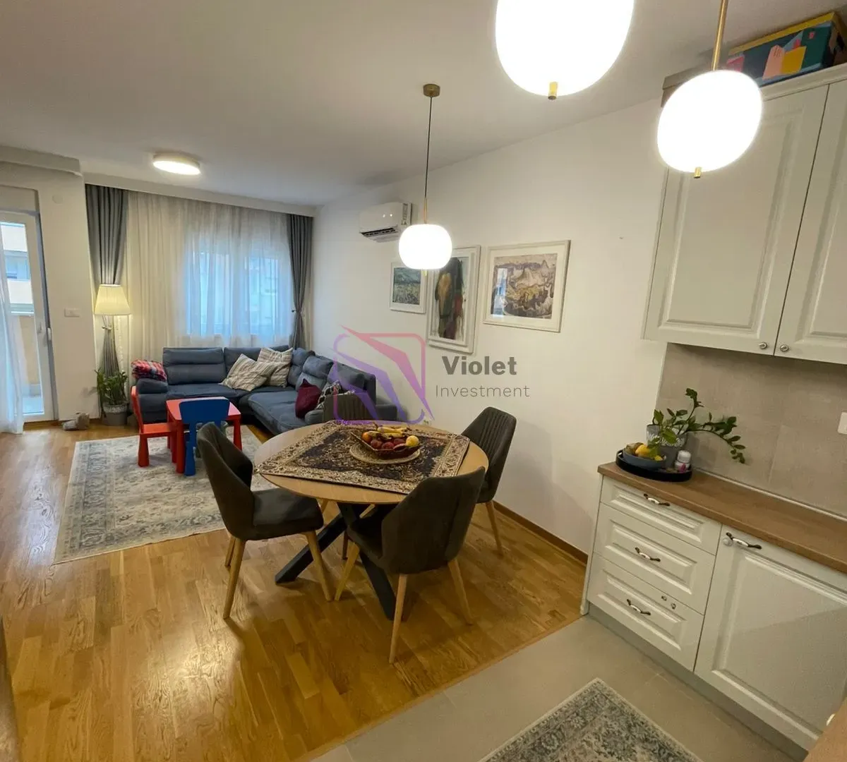 Sale, two bedroom apartment, 63m², City Kej, Podgorica