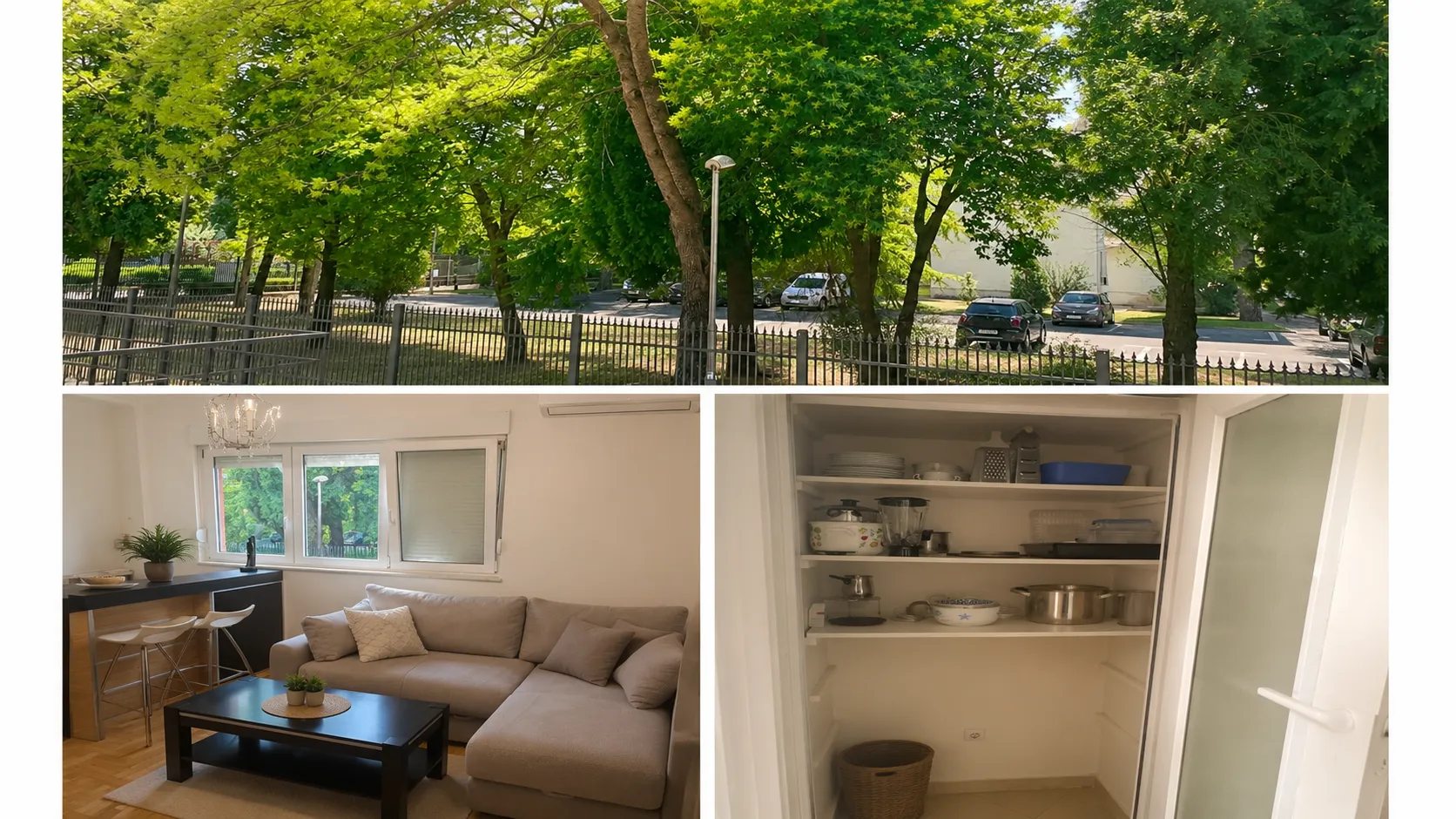 Rent, two bedroom apartment, 57m², Momišići, Podgorica
