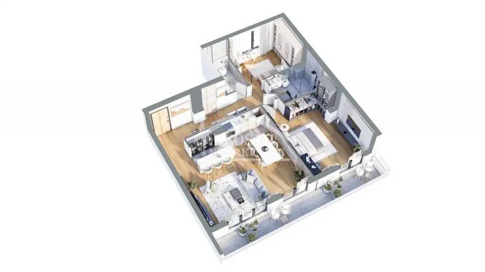 Prodaja, trosoban stan, 99m², Bežanijska Kosa 3, Bežanijska Kosa Sve Podlokacije