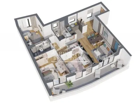 Prodaja, četvorosoban stan, 89m², Bežanijska Kosa 3, Bežanijska Kosa Sve Podlokacije - image 2