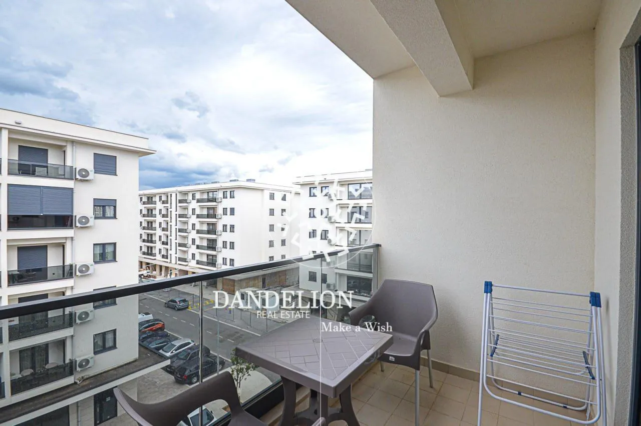 Rent, one bedroom apartment, 59m², Central Point, Podgorica