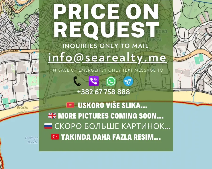 Sale, land lot, 5300m², Kotor, Crna Gora