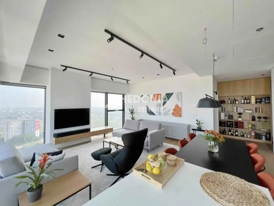 Rent, three bedroom apartment, 96m², Novi Beograd Blok 65, Novi Beograd Sve Podlokacije