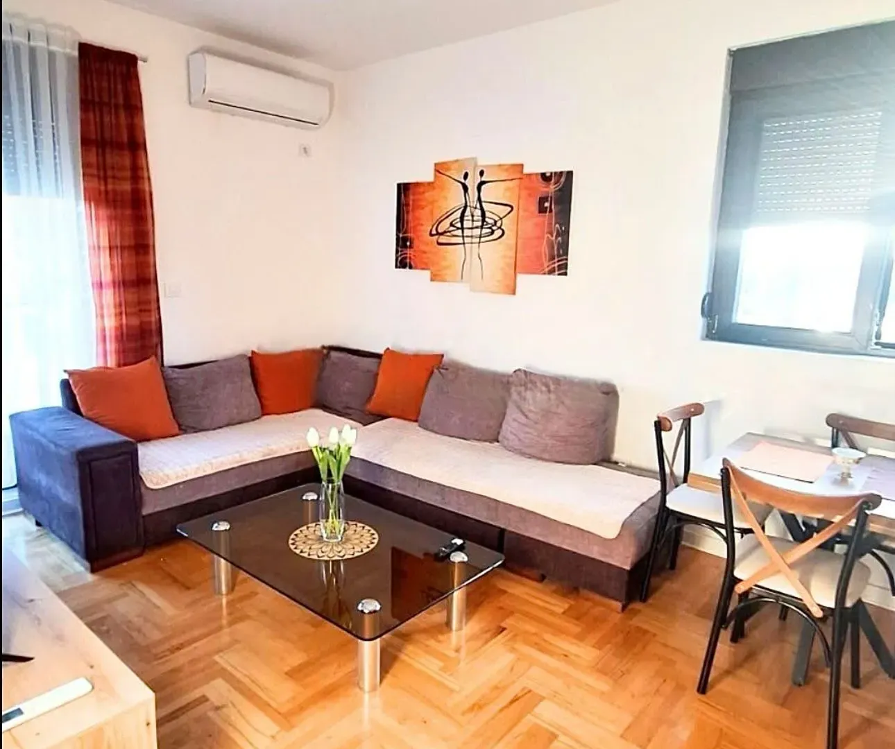 Izdavanje, dvosoban stan, 67m², Zabjelo, Podgorica