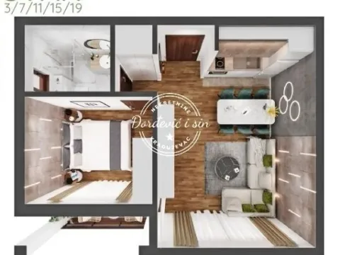 Sale, two bedroom apartment, 36m², Palisad, Zlatibor - image 13