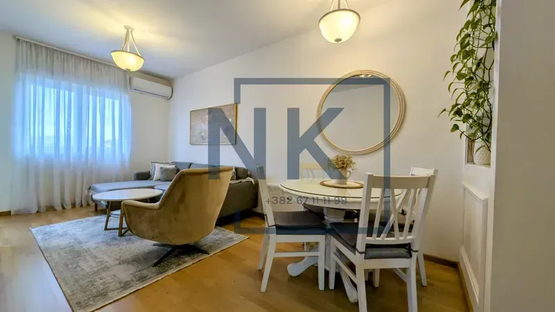 Rent, one bedroom apartment, 45m², Pobrežje, Podgorica