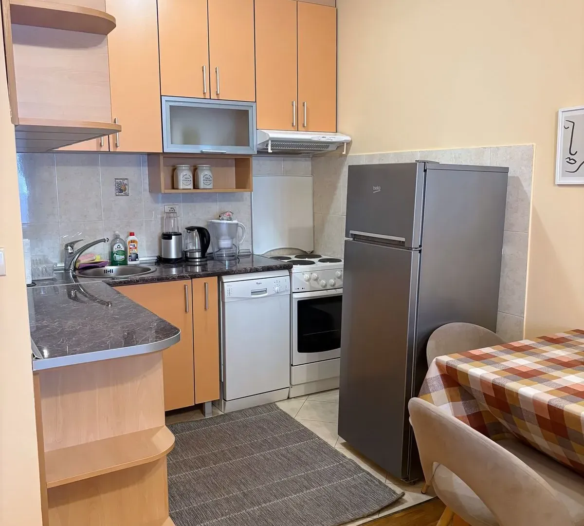 Rent, apartment, 47m², Preko Morače, Podgorica
