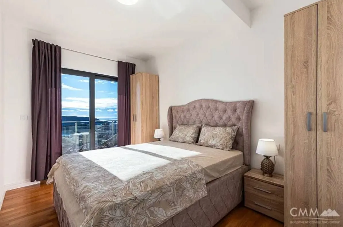 Prodaja, dvosoban stan, 55m², Bečići, Budva