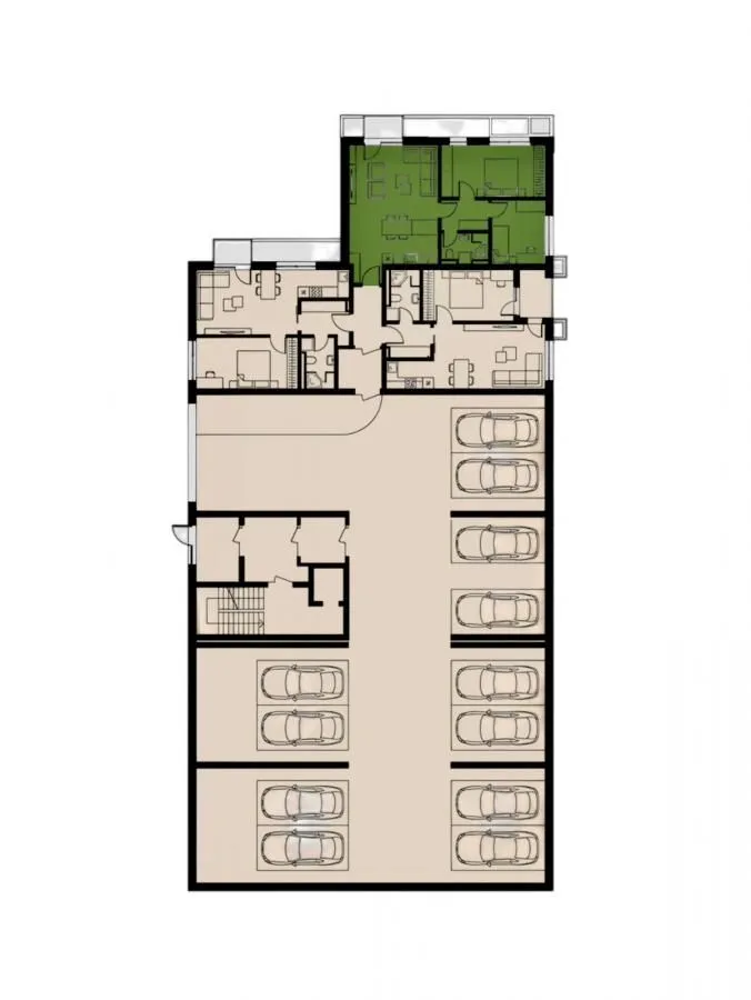 Sale, two bedroom apartment, 60m², Petrovac, Budva