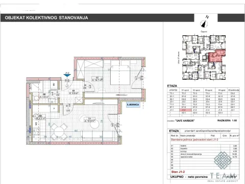 Prodaja, jednosoban stan, 43m², Ljubović, Podgorica - image 3