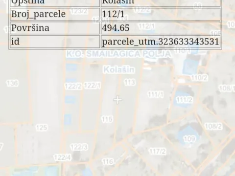 Prodaja, plac, 1600m², Smailagića Polje, Kolašin - image 6