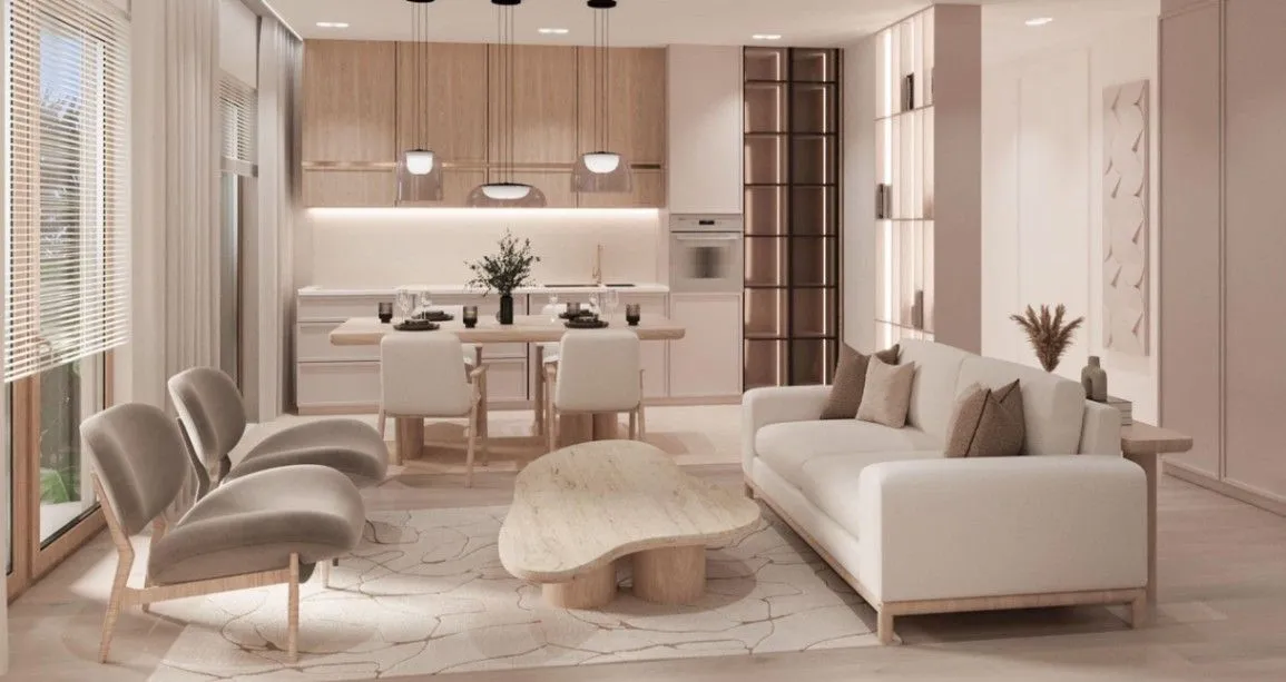 Prodaja, jednosoban stan, 44m², Marići, Tivat