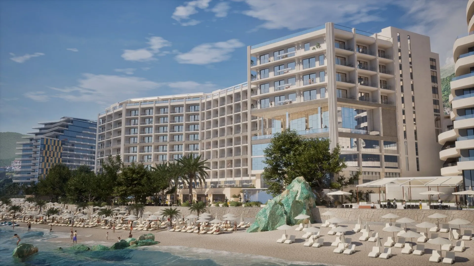 Sale, three bedroom apartment, 161m², Bečići, Budva