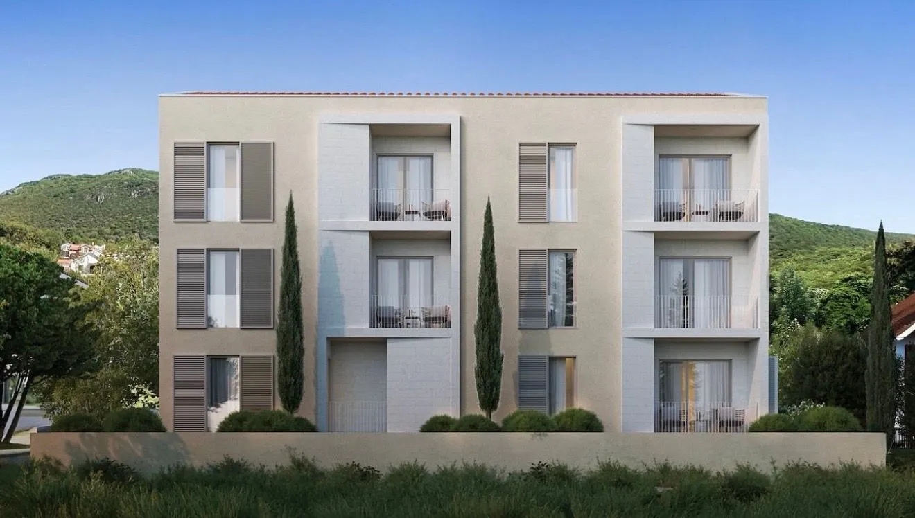Prodaja, dvosoban stan, 40m², Mrčevac, Tivat