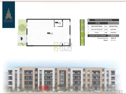 Sale, office space, 49m², Zabjelo, Podgorica - image 7