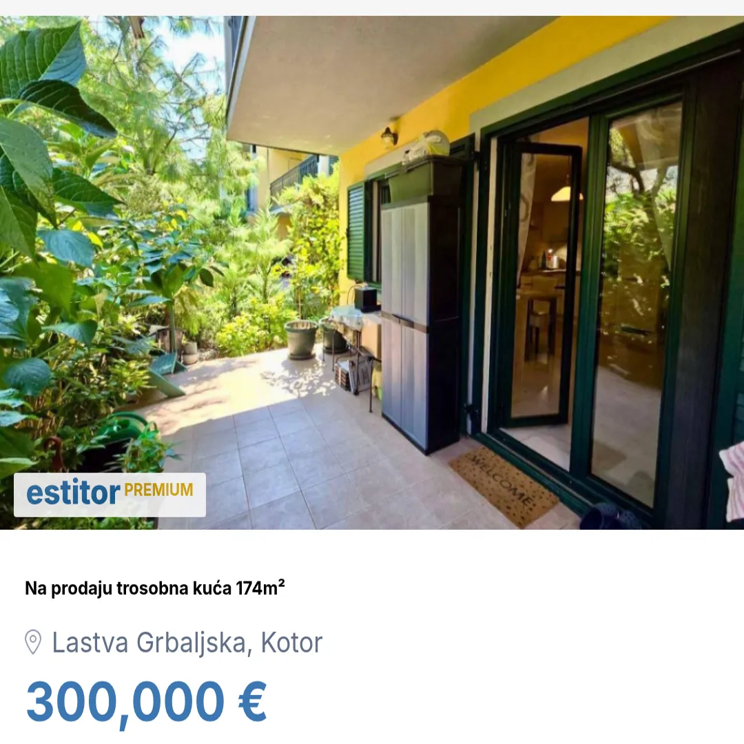 Prodaja, kuća, 174m², Lastva Grbaljska, Kotor