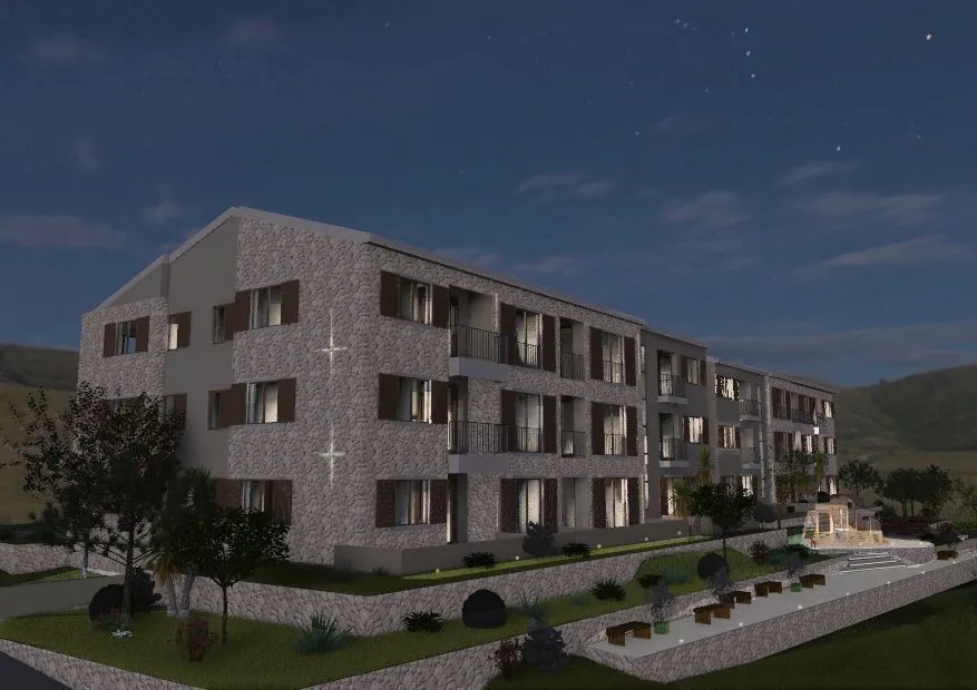 Prodaja, dvosoban stan, 65m², Radanovići, Kotor