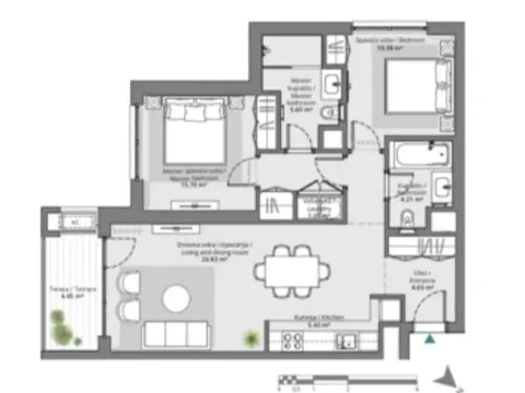 Prodaja, trosoban stan, 81m², Beograd Na Vodi, Beograd - image 7