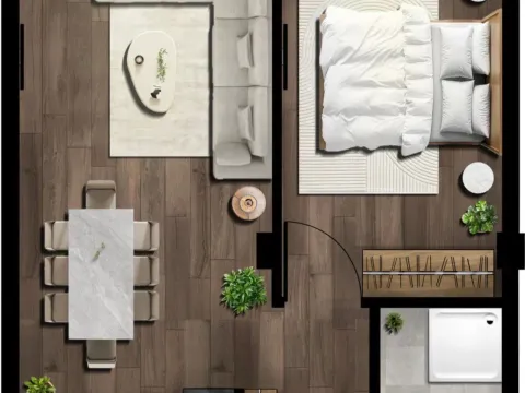 Sale, one bedroom apartment, 45m², Centar, Loznica - image 2