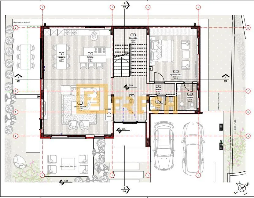 Rent, house, 260m², Gornja Gorica, Podgorica