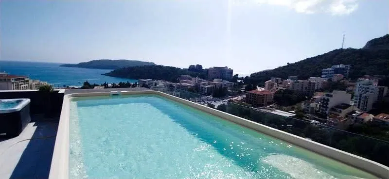 Rent, one bedroom apartment, 37m², Bečići, Budva