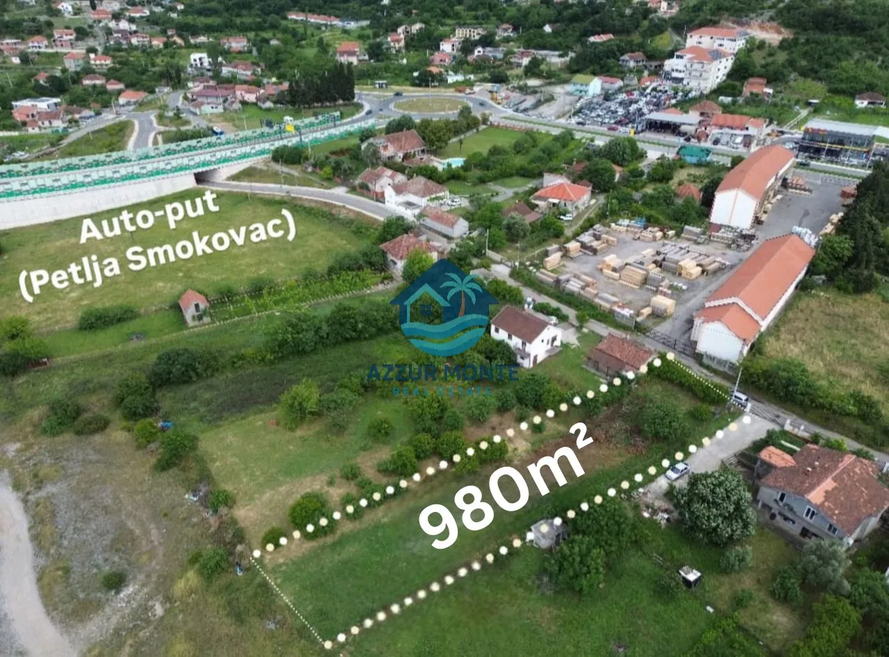 Prodaja, plac, 980m², Zlatica, Podgorica