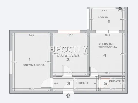 Prodaja, dvosoban stan, 51m², Karaburma, Palilula Sve Podlokacije - image 14