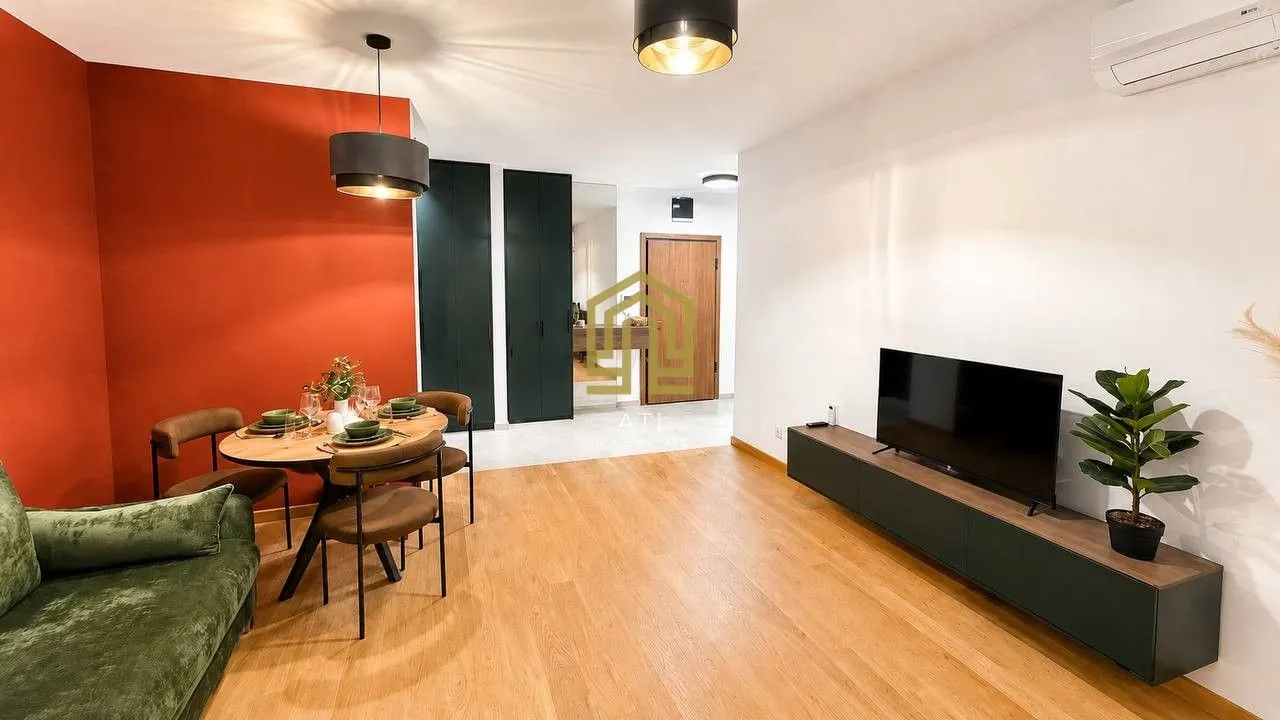 Rent, one bedroom apartment, 43m², Bečići, Budva