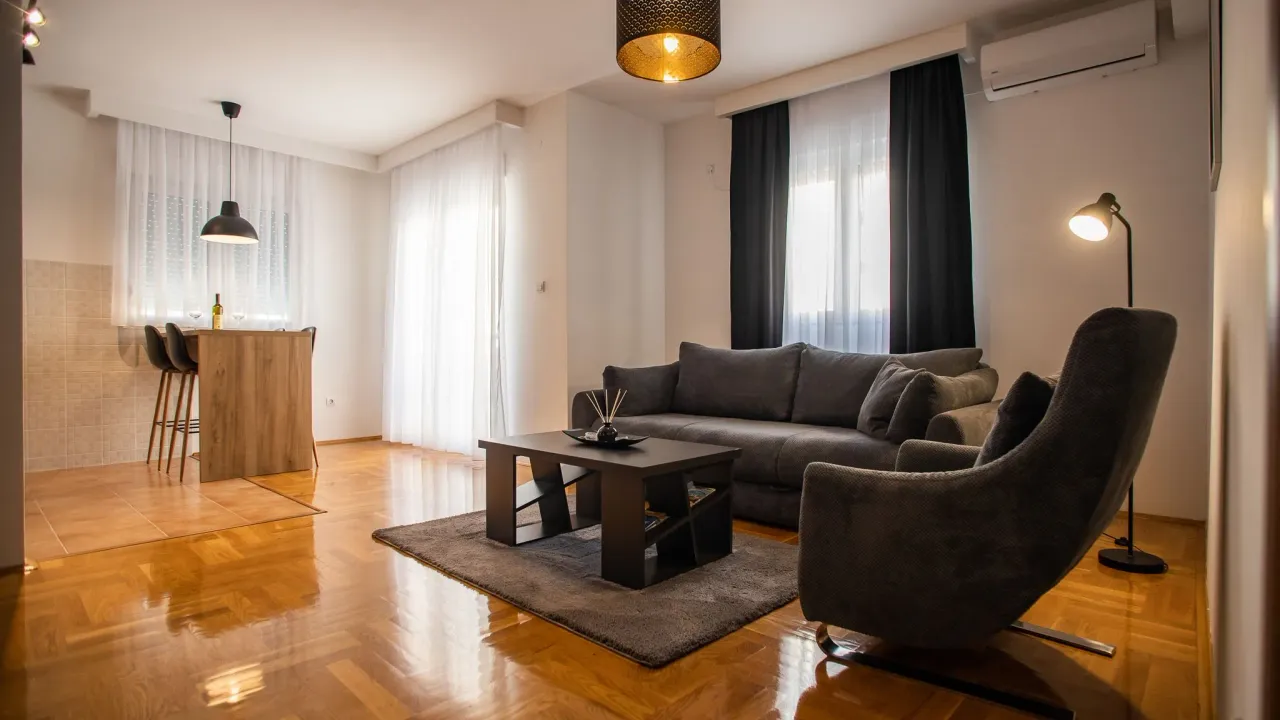 Prodaja, jednosoban stan, 46m², Tuški Put, Podgorica
