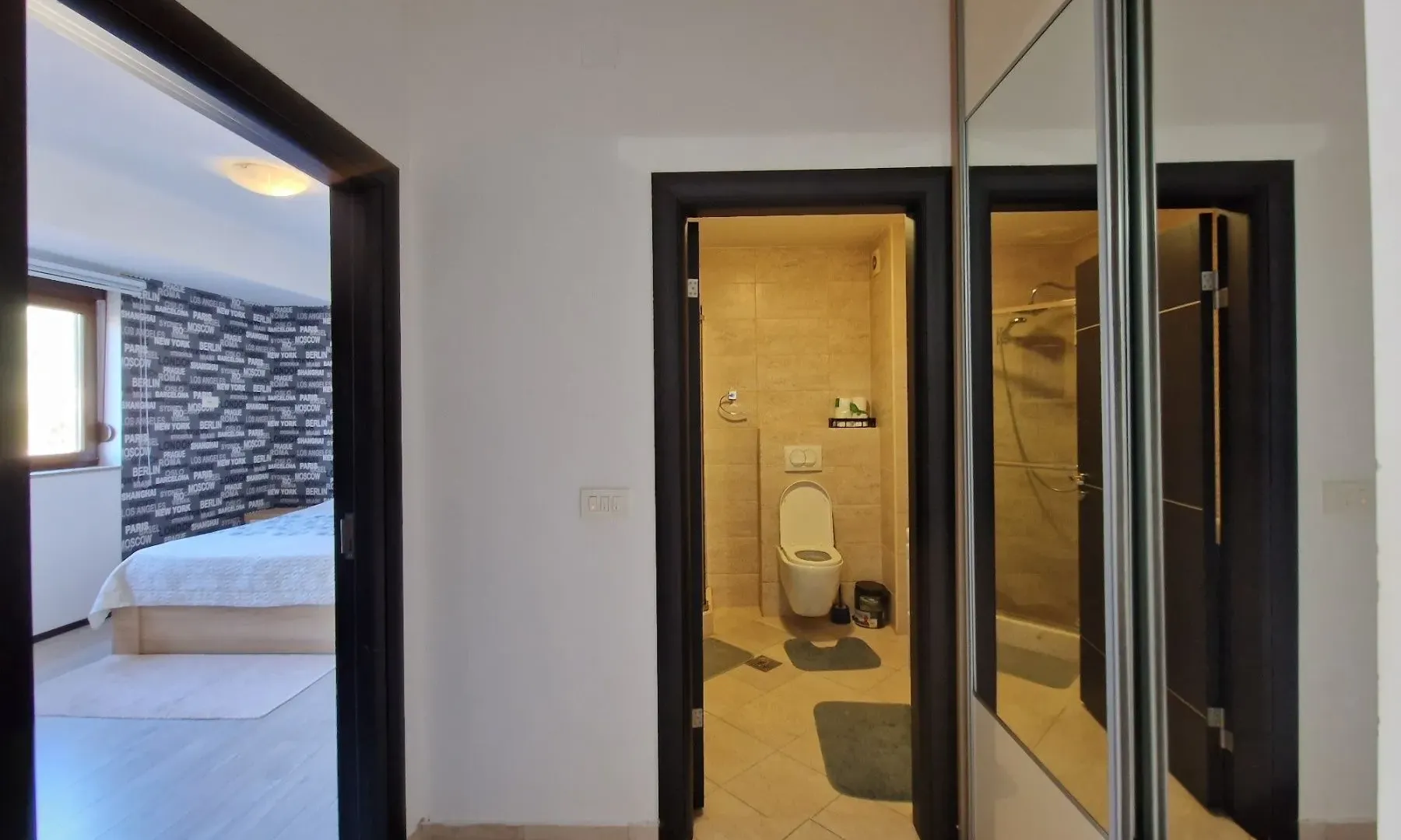 Rent, one bedroom apartment, 48m², Budva, Crna Gora